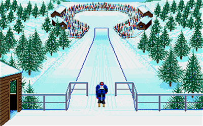 Winter Olympiad 88 - Screenshot - Gameplay Image