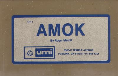 Amok - Cart - Front Image