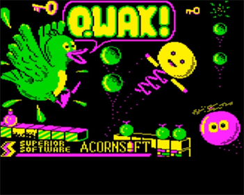 Qwak! - Screenshot - Game Title Image