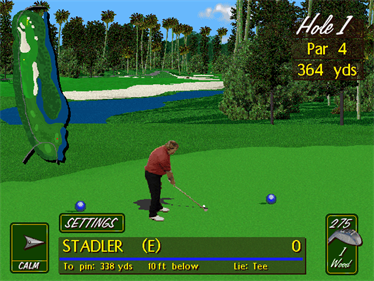 PGA Tour Golf 486 - Screenshot - Gameplay Image