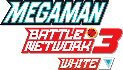 Mega Man Battle Network 3: White Version - Clear Logo Image