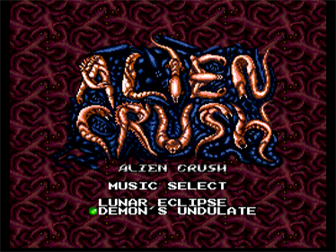 Alien Crush - Screenshot - Game Select Image