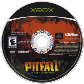 Pitfall: The Lost Expedition - Disc Image
