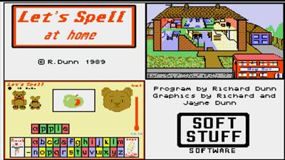Let's Spell at Home - Screenshot - Game Title Image