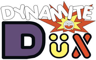 Dynamite Düx - Clear Logo Image