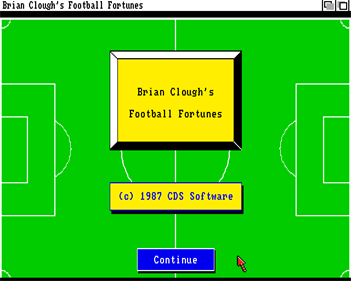 Brian Clough's Football Fortunes - Screenshot - Game Title Image