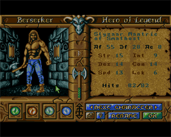 Legend - Screenshot - Game Select Image