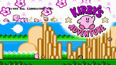Kirby's Adventure - Fanart - Background Image