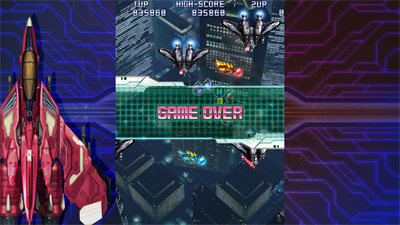 Raiden IV x MIKADO remix - Screenshot - Game Over Image