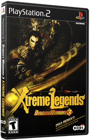Dynasty Warriors 3: Xtreme Legends - Box - 3D Image