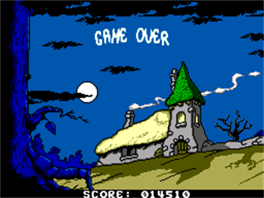 The Smurfs - Screenshot - Game Over Image