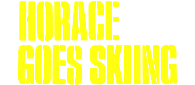Horace Goes Skiing - Clear Logo Image
