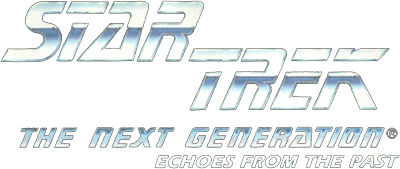 Star Trek: The Next Generation: Echoes from the Past - Clear Logo Image