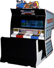 The Ninja Warriors - Arcade - Cabinet Image