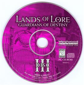 Lands of Lore: Guardians of Destiny - Disc Image