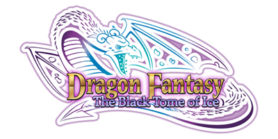 Dragon Fantasy: The Black Tome of Ice - Clear Logo Image