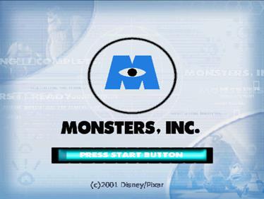 Monsters, Inc. - Screenshot - Game Title Image