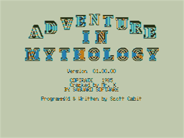 Adventure in Mythology - Screenshot - Game Title Image