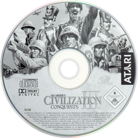 Sid Meier's Civilization III: Complete - Disc Image