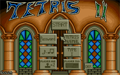 Tetris II Strikes Back - Screenshot - Game Title Image