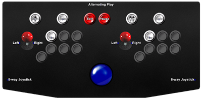 Mad Alien - Arcade - Controls Information Image