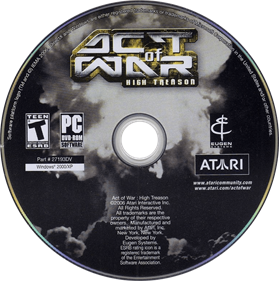 Act of War: High Treason - Disc Image