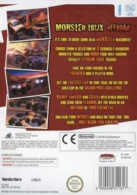 Monster Trux: Offroad - Box - Back Image