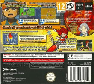 Inazuma Eleven 2: Firestorm - Box - Back Image