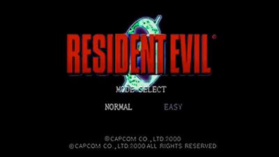 Resident Evil 0 Demake - Screenshot - Game Select Image