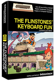 The Flintstones' Keyboard Fun - Box - 3D Image