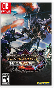 Monster Hunter Generations Ultimate - Box - Front - Reconstructed Image