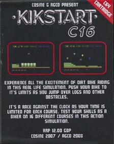 Kikstart C16 - Box - Back Image