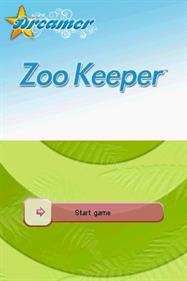 Dreamer Series: Zoo Keeper - Screenshot - Game Title Image