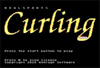 RealSports Curling - Screenshot - Game Title Image