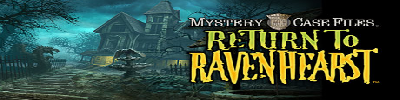 Mystery Case Files: Return to Ravenhearst - Clear Logo Image