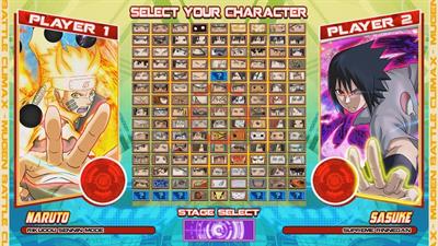 Naruto MUGEN Battle Climax - Screenshot - Game Select Image