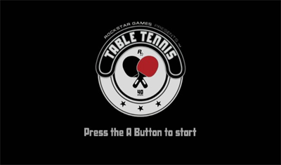 Rockstar Games Presents Table Tennis - Screenshot - Game Title Image