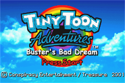 Tiny Toon Adventures: Scary Dreams - Screenshot - Game Title Image