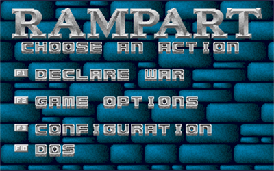 Rampart - Screenshot - Game Select Image
