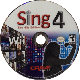 Sing 4: The Hits Edition - Disc Image