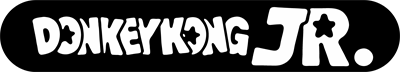 Donkey Kong Jr. (Panorama Screen) - Clear Logo Image