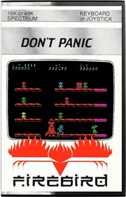 Don't Panic - Box - Front - Reconstructed Image