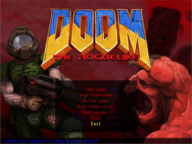 Doom, the Roguelike - Screenshot - Game Select Image