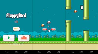 Flappy Bird - Screenshot - Gameplay
