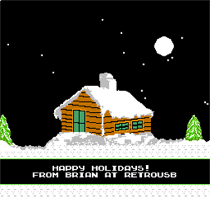 8-Bit Xmas 2013 - Screenshot - Game Title Image