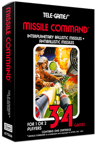 Missile Command - Box - 3D Image