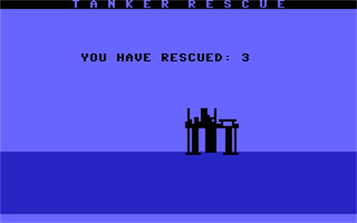 Tanker Rescue - Screenshot - Game Over Image