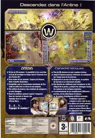 Arena Wars - Box - Back Image