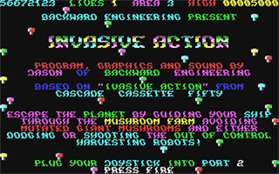 Invasive Action - Screenshot - Game Title Image