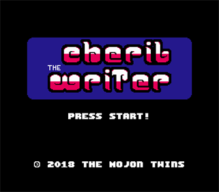 Cheril the Writer - Screenshot - Game Title Image